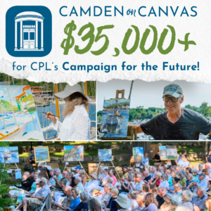 Fourth Annual “Camden on Canvas” Raises Over $35,000 for Camden Public Library’s Campaign for the Future