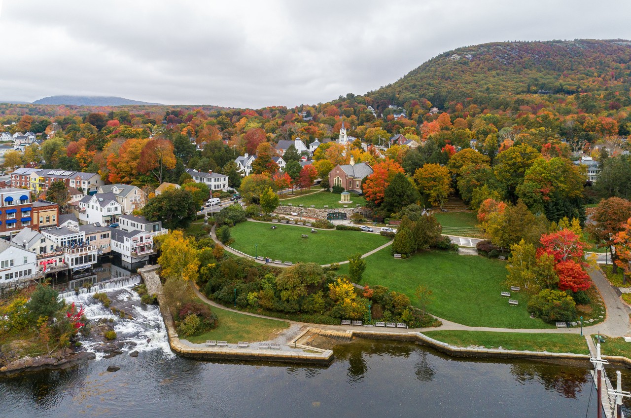 CAMDEN HARBOR PARK AND AMPHITHEATRE MAINE ESTADOS UNIDOS