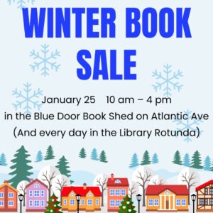 Winter(fest) Book Sale on January 25 in the Book Shed