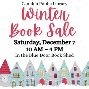 12/7: Winter Book Sale in the Blue Door Book Shed!